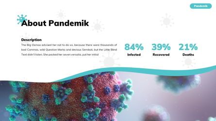 Pandemik - Medical Powerpoint Template, Slide 6, 06238, Data Driven Diagrams and Charts — PoweredTemplate.com