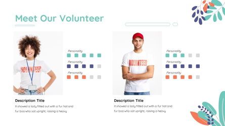 Sharee - Charity Powerpoint Template, Diapositive 16, 06241, Schémas, graphiques de données — PoweredTemplate.com