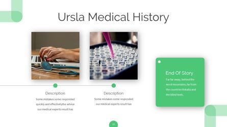 Ursla - Medical Powerpoint Template, Deslizar 11, 06245, Diagramas e Gráficos para Dados — PoweredTemplate.com