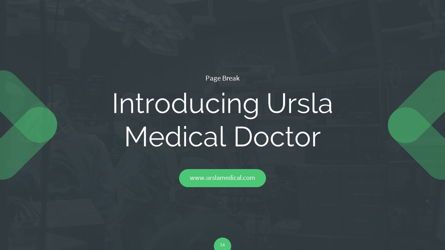 Ursla - Medical Powerpoint Template, Diapositive 15, 06245, Schémas, graphiques de données — PoweredTemplate.com