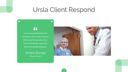 Ursla - Medical Powerpoint Template, Diapositive 29, 06245, Schémas, graphiques de données — PoweredTemplate.com