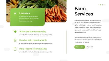 Tirisia - Agriculture Powerpoint Template, Slide 11, 06255, Business Models — PoweredTemplate.com