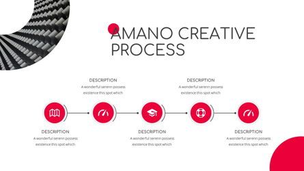 Amano - Creative Powerpoint Template, Dia 23, 06257, Datagestuurde Diagrammen — PoweredTemplate.com
