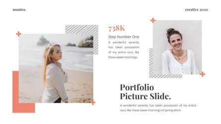 Mantra - Fashion Powerpoint Template, Slide 18, 06259, Data Driven Diagrams and Charts — PoweredTemplate.com