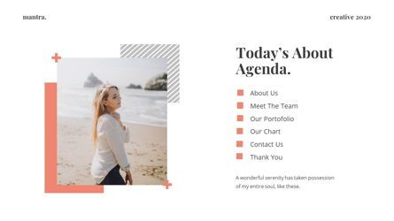 Mantra - Fashion Powerpoint Template, Slide 4, 06259, Data Driven Diagrams and Charts — PoweredTemplate.com