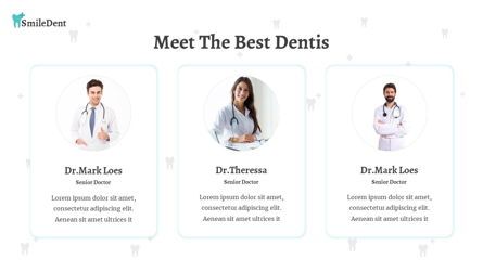 SmileDent - Dentist Powerpoint Template, Slide 14, 06260, Data Driven Diagrams and Charts — PoweredTemplate.com