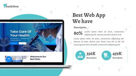 SmileDent - Dentist Powerpoint Template, Slide 21, 06260, Data Driven Diagrams and Charts — PoweredTemplate.com