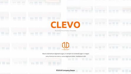 Clevo - Business Powerpoint Template, Folie 2, 06262, Business Modelle — PoweredTemplate.com