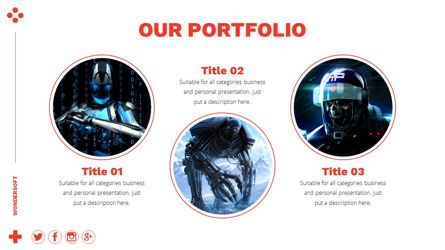Wondersoft - Gaming Powerpoint Template, Slide 10, 06266, Data Driven Diagrams and Charts — PoweredTemplate.com