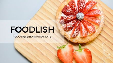 Foodlish - Food Powerpoint Template, Slide 2, 06268, Data Driven Diagrams and Charts — PoweredTemplate.com