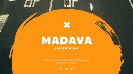 Madava - Brush Powerpoint Template, Slide 2, 06269, Data Driven Diagrams and Charts — PoweredTemplate.com