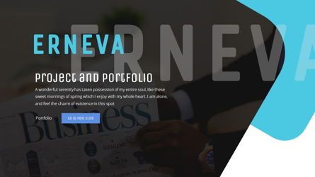 Erneva - Financial Powerpoint Template, Slide 17, 06273, Data Driven Diagrams and Charts — PoweredTemplate.com