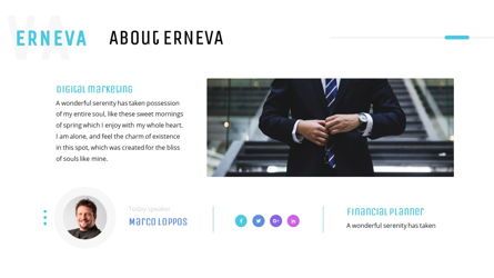Erneva - Financial Powerpoint Template, Slide 6, 06273, Data Driven Diagrams and Charts — PoweredTemplate.com