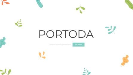 Portoda - Art Powerpoint Template, Diapositiva 2, 06279, Modelos de negocios — PoweredTemplate.com