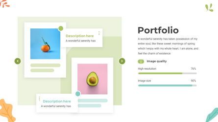 Portoda - Art Powerpoint Template, Slide 20, 06279, Modelli di lavoro — PoweredTemplate.com
