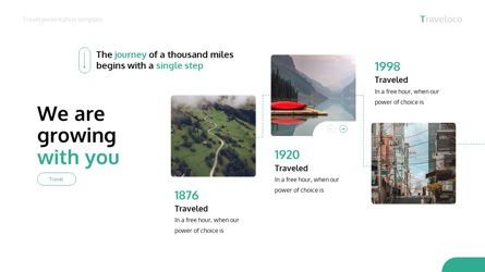 Traveloco - Tourism Powerpoint Template, Slide 12, 06280, Modelli di lavoro — PoweredTemplate.com