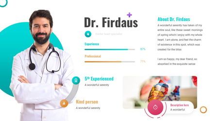 Capsula - Medicine Powerpoint Template, Slide 17, 06281, Data Driven Diagrams and Charts — PoweredTemplate.com