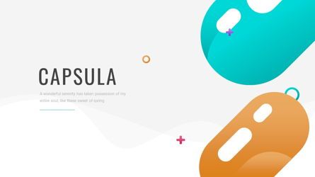 Capsula - Medicine Powerpoint Template, Slide 2, 06281, Data Driven Diagrams and Charts — PoweredTemplate.com