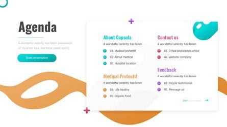 Capsula - Medicine Powerpoint Template, 슬라이드 4, 06281, 데이터 주도형 도표 및 차트 — PoweredTemplate.com