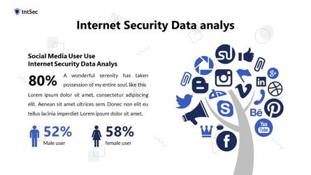 Intsec - Internet Security Powerpoint Template, Slide 26, 06282, Data Driven Diagrams and Charts — PoweredTemplate.com