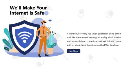 Intsec - Internet Security Powerpoint Template, Slide 6, 06282, Data Driven Diagrams and Charts — PoweredTemplate.com