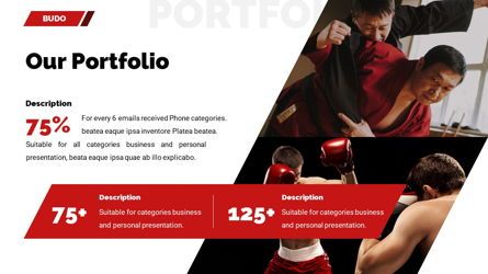 Budo - Martial Arts Powerpoint Template, Deslizar 18, 06283, Modelos de Negócio — PoweredTemplate.com