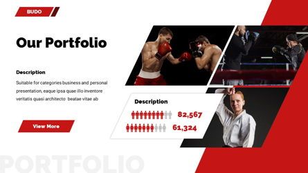 Budo - Martial Arts Powerpoint Template, Diapositiva 19, 06283, Modelos de negocios — PoweredTemplate.com