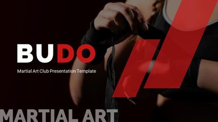 Budo - Martial Arts Powerpoint Template, スライド 2, 06283, ビジネスモデル — PoweredTemplate.com