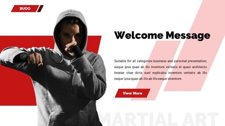 Budo - Martial Arts Powerpoint Template, Slide 3, 06283, Business Models — PoweredTemplate.com