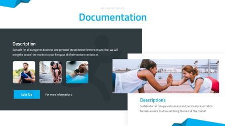 Fitrus - Sporty Powerpoint Template, Slide 17, 06285, Data Driven Diagrams and Charts — PoweredTemplate.com