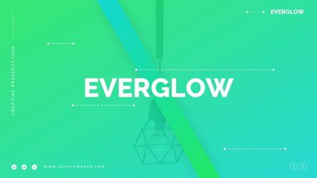 Everglow - Gradient Powerpoint Template, Slide 2, 06291, Data Driven Diagrams and Charts — PoweredTemplate.com