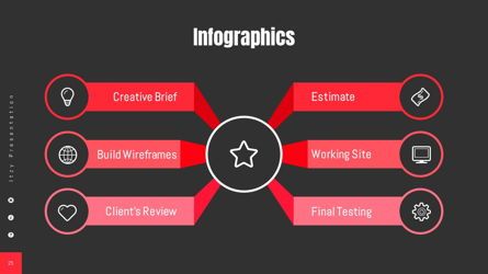Itzy - Dark Powerpoint Template, Slide 26, 06292, Data Driven Diagrams and Charts — PoweredTemplate.com