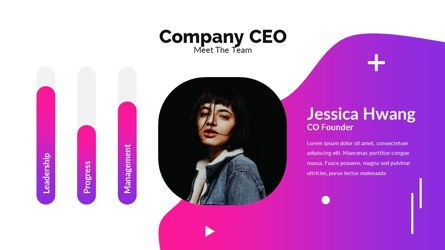Gresdie - Gradient Abstract Powerpoint Template, Folie 15, 06293, Business Modelle — PoweredTemplate.com