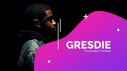 Gresdie - Gradient Abstract Powerpoint Template, Folie 2, 06293, Business Modelle — PoweredTemplate.com