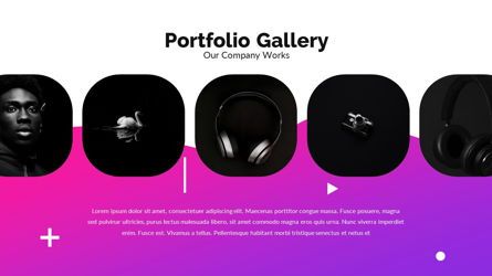 Gresdie - Gradient Abstract Powerpoint Template, Folie 21, 06293, Business Modelle — PoweredTemplate.com