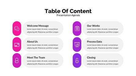 Gresdie - Gradient Abstract Powerpoint Template, Slide 4, 06293, Business Models — PoweredTemplate.com