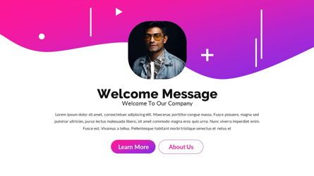 Gresdie - Gradient Abstract Powerpoint Template, スライド 5, 06293, ビジネスモデル — PoweredTemplate.com