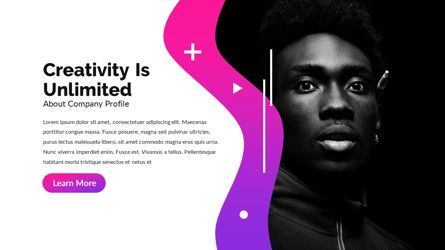Gresdie - Gradient Abstract Powerpoint Template, Slide 7, 06293, Modelli di lavoro — PoweredTemplate.com