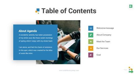 Lampu - Innovative Powerpoint Template, Slide 4, 06294, Business Models — PoweredTemplate.com