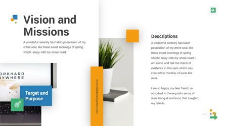 Lampu - Innovative Powerpoint Template, Diapositiva 6, 06294, Modelos de negocios — PoweredTemplate.com