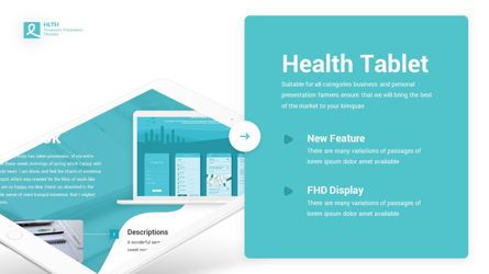 HLTH - Health Powerpoint Template, Slide 21, 06295, Data Driven Diagrams and Charts — PoweredTemplate.com