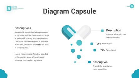 HLTH - Health Powerpoint Template, Slide 26, 06295, Data Driven Diagrams and Charts — PoweredTemplate.com