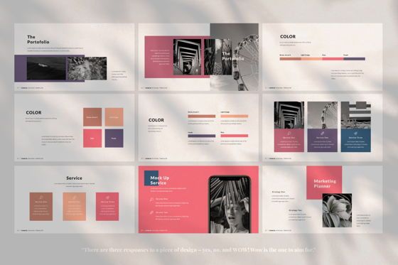 Junkie Creative Powerpoint, Diapositiva 5, 06325, Plantillas de presentación — PoweredTemplate.com