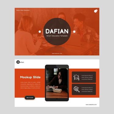 Dafian - PowerPoint Presentation Template, 幻灯片 10, 06352, 演示模板 — PoweredTemplate.com