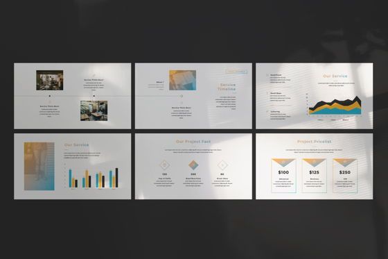 Good Project Creative Keynote, Slide 6, 06369, Presentation Templates — PoweredTemplate.com