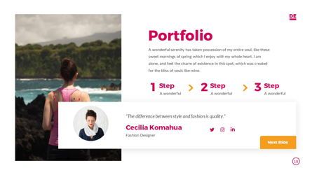 Derulo - Fashion Powerpoint Template, Slide 19, 06371, Data Driven Diagrams and Charts — PoweredTemplate.com
