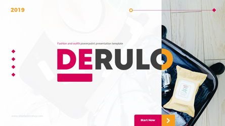 Derulo - Fashion Powerpoint Template, Deslizar 2, 06371, Diagramas e Gráficos para Dados — PoweredTemplate.com