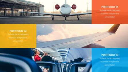 Airwaves - Airlines Powerpoint Template, Deslizar 13, 06372, Modelos de Negócio — PoweredTemplate.com