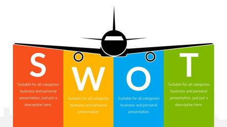 Airwaves - Airlines Powerpoint Template, Slide 28, 06372, Modelli di lavoro — PoweredTemplate.com