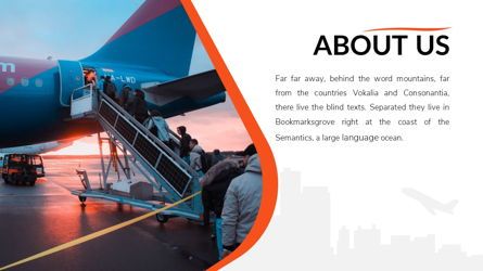 Airwaves - Airlines Powerpoint Template, Slide 3, 06372, Modelli di lavoro — PoweredTemplate.com